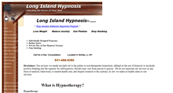 Desktop Screenshot of longislandhypnosis.com